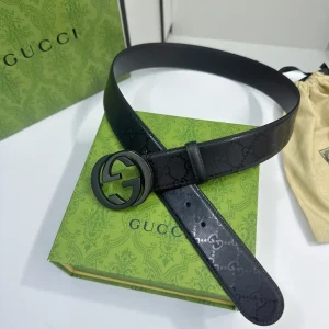 GG SUPREME BELT WITH G BUCKLE-B0159