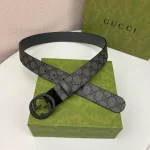 GG SUPREME BELT WITH G BUCKLE-B0164