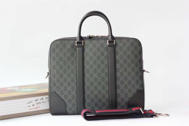 GUCCI GG BLACK BRIEFCASE – GC60 - Image 3
