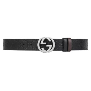 GUCCI REVERSIBLE SIGNATURE BELT-B0148