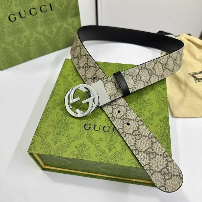 GUCCI SUPREME BELT WITH G BUCKLE ¨C B0144 - Image 2