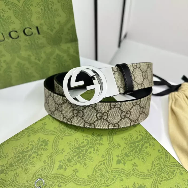 GUCCI SUPREME BELT WITH G BUCKLE ¨C B0144 - Image 5