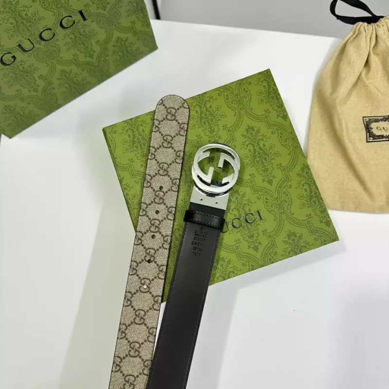 GUCCI SUPREME BELT WITH G BUCKLE ¨C B0144 - Image 6