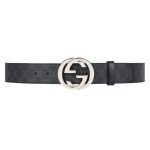 GUCCI SUPREME BELT WITH G BUCKLE-B0143