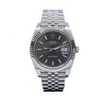 Rolex Datejust 41mm Black Slate Dial Oyster Men¡¯s Watch 126334