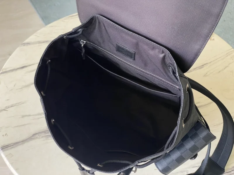 LOUIS VUITTON CHRISTOPHER PM BACKPACK DAMIER GRAPHITE CANVAS – WLM528 - Image 5