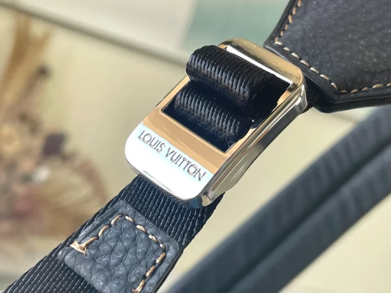 LOUIS VUITTON CHRISTOPHER PM BACKPACK IN BLACK AND BLUE – WLM527 - Image 7