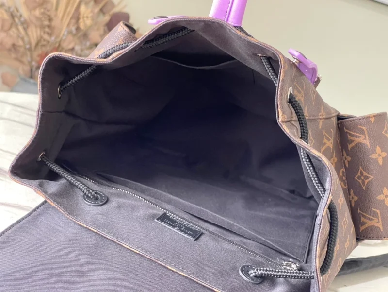LOUIS VUITTON CHRISTOPHER PM BACKPACK MONOGRAM MACASSAR CANVAS – WLM529 - Image 7
