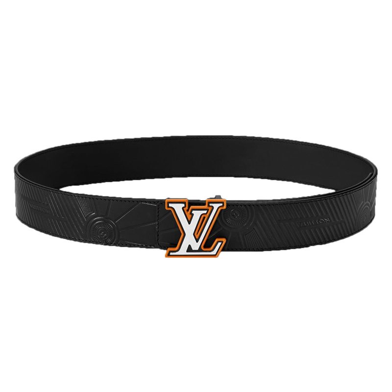 LOUIS VUITTON IMPRINT 40MM REVERSIBLE BELT BLACK ¨C B0118