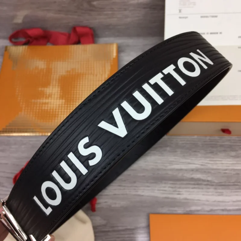 LOUIS VUITTON INITIALS 40MM REVERSIBLE BELT BLACK ¨C B127 - Image 7
