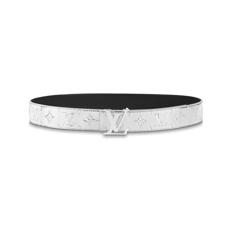 LOUIS VUITTON INITIALS LV MIRROR 40MM REVERSIBLE BELT ¨C B0137