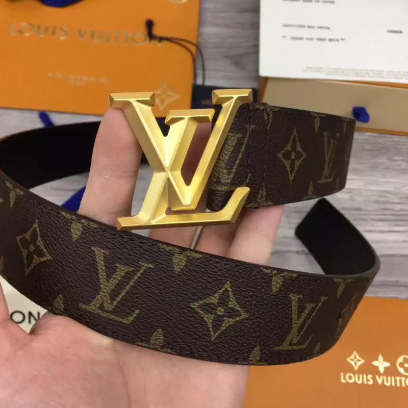 LOUIS VUITTON PYRAMIDE 40MM BELT IN BROWN ¨C B126 - Image 7
