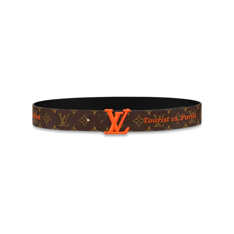 LOUIS VUITTON PYRAMIDE 40MM REVERSIBLE BELT MONOGRAM CANVAS RECTO SIDE ¨C B0135