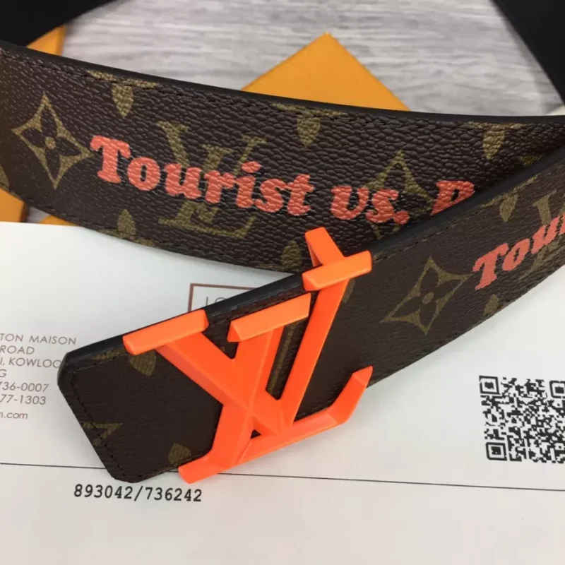 LOUIS VUITTON PYRAMIDE 40MM REVERSIBLE BELT MONOGRAM CANVAS RECTO SIDE ¨C B0135 - Image 6