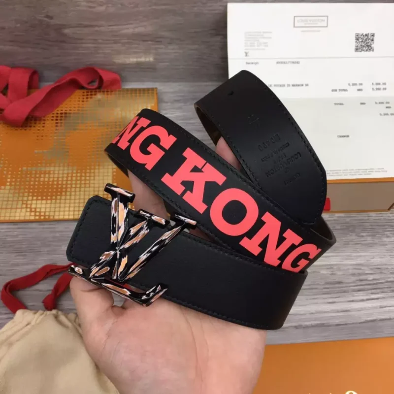 LOUIS VUITTON PYRAMIDE CITIES EXCLUSIVE 40MM REVERSIBLE BELT ¨C B0122 - Image 5