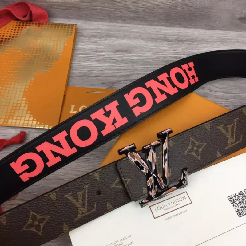 LOUIS VUITTON PYRAMIDE CITIES EXCLUSIVE 40MM REVERSIBLE BELT ¨C B0122 - Image 7