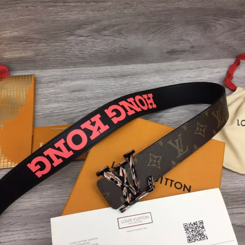 LOUIS VUITTON PYRAMIDE CITIES EXCLUSIVE 40MM REVERSIBLE BELT ¨C B0122 - Image 8