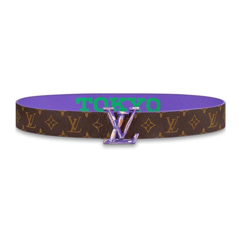 LOUIS VUITTON PYRAMIDE CITIES EXCLUSIVE 40MM REVERSIBLE BELT ¨C B0123