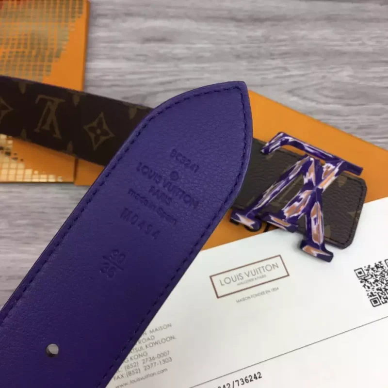 LOUIS VUITTON PYRAMIDE CITIES EXCLUSIVE 40MM REVERSIBLE BELT ¨C B0123 - Image 8