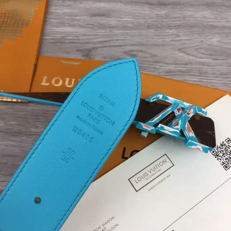 LOUIS VUITTON PYRAMIDE CITIES EXCLUSIVE 40MM REVERSIBLE BELT ¨C B0124 - Image 3