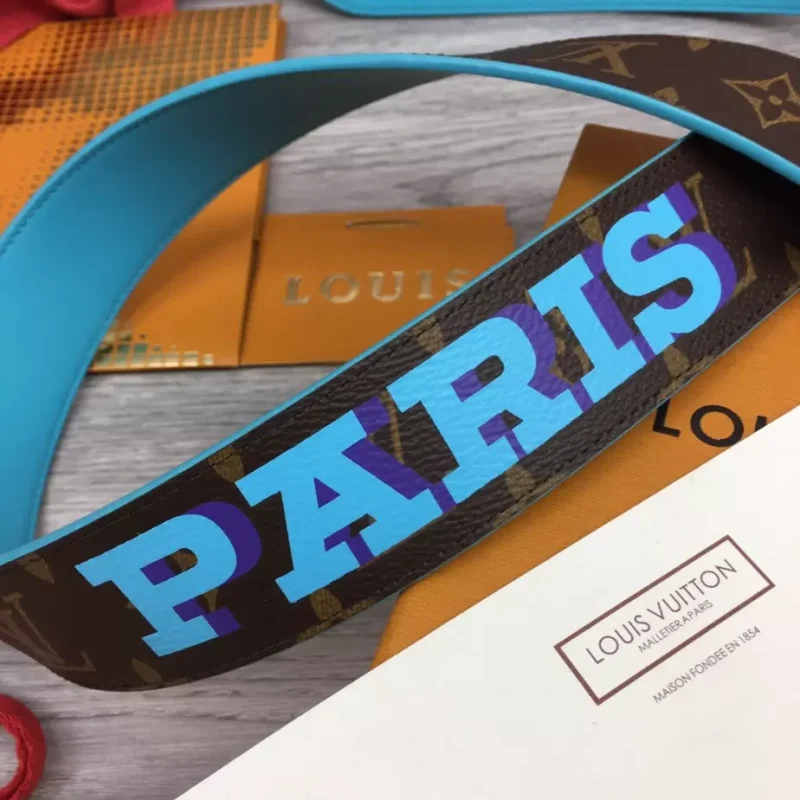 LOUIS VUITTON PYRAMIDE CITIES EXCLUSIVE 40MM REVERSIBLE BELT ¨C B0124 - Image 7