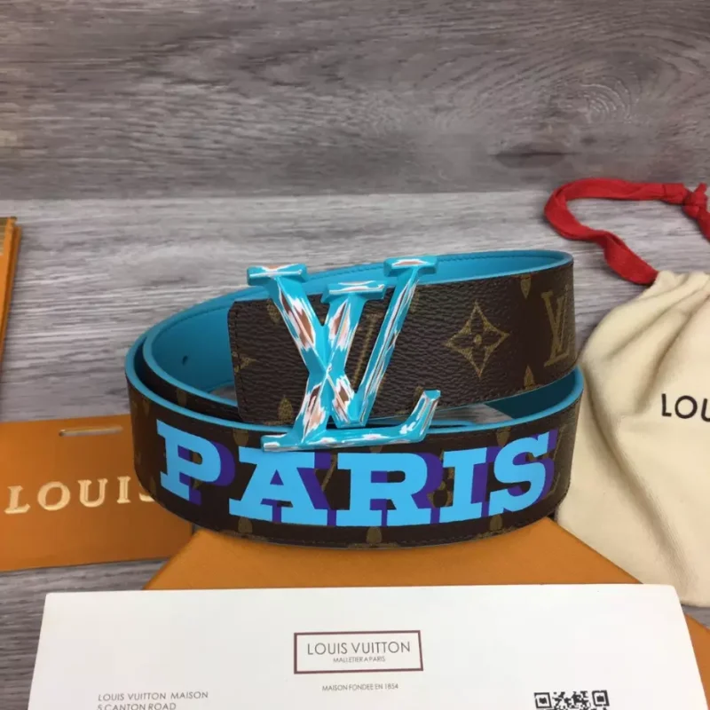 LOUIS VUITTON PYRAMIDE CITIES EXCLUSIVE 40MM REVERSIBLE BELT ¨C B0124 - Image 2