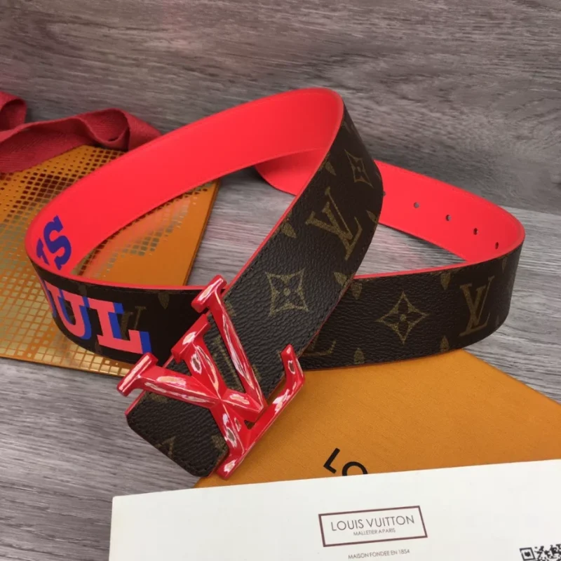 LOUIS VUITTON PYRAMIDE CITIES EXCLUSIVE 40MM REVERSIBLE BELT ¨C B0128 - Image 4