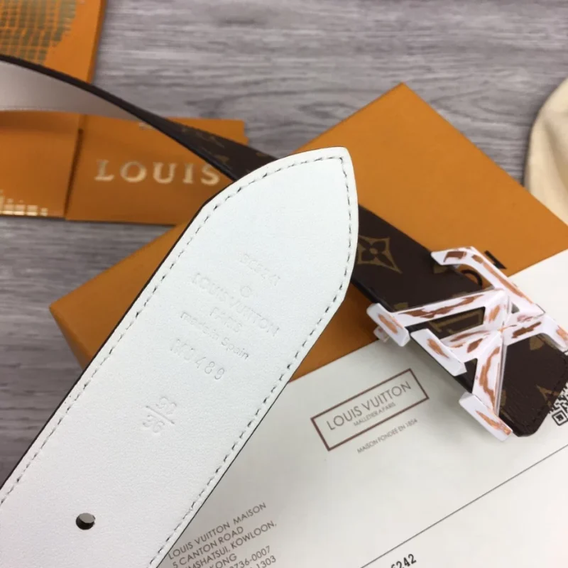 LOUIS VUITTON PYRAMIDE CITIES EXCLUSIVE 40MM REVERSIBLE BELT ¨C B0129 - Image 3