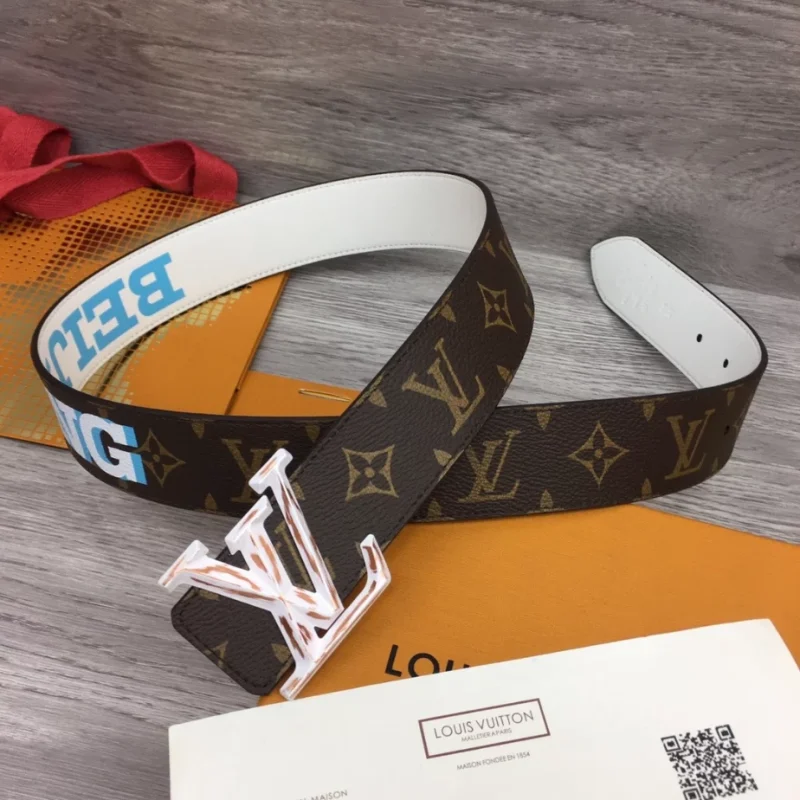 LOUIS VUITTON PYRAMIDE CITIES EXCLUSIVE 40MM REVERSIBLE BELT ¨C B0129 - Image 6