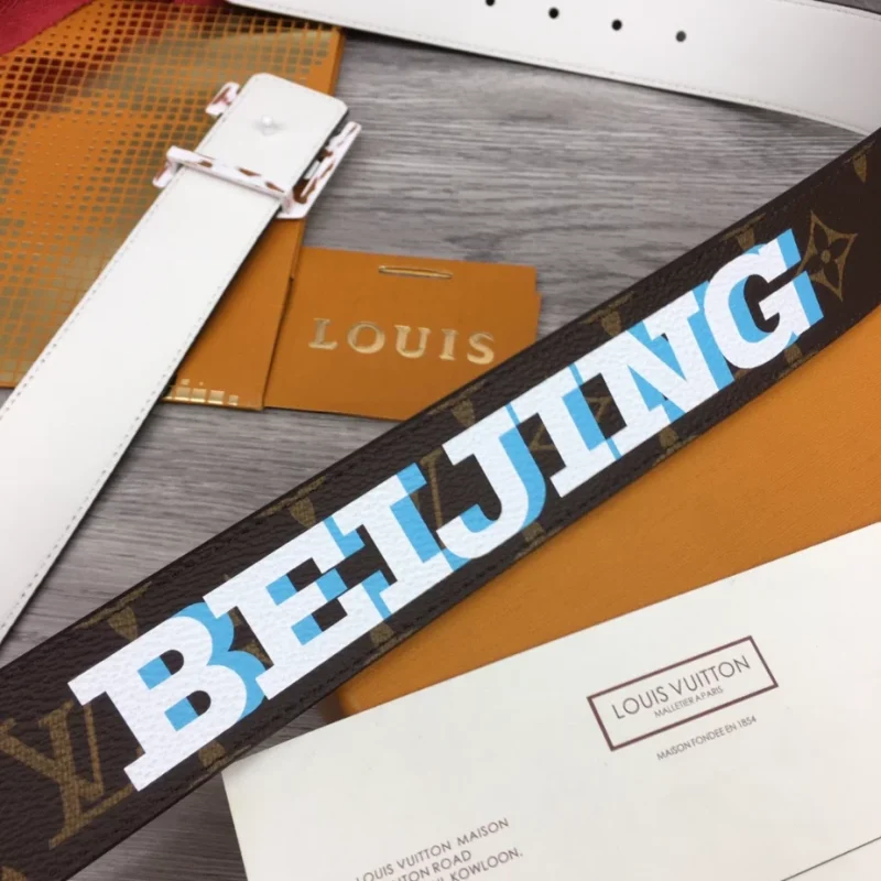 LOUIS VUITTON PYRAMIDE CITIES EXCLUSIVE 40MM REVERSIBLE BELT ¨C B0129 - Image 7