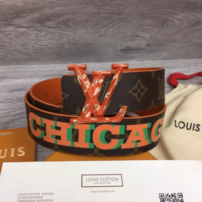 LOUIS VUITTON PYRAMIDE CITIES EXCLUSIVE 40MM REVERSIBLE BELT ¨C B0130 - Image 2