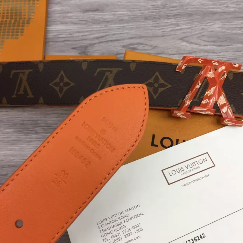 LOUIS VUITTON PYRAMIDE CITIES EXCLUSIVE 40MM REVERSIBLE BELT ¨C B0130 - Image 4