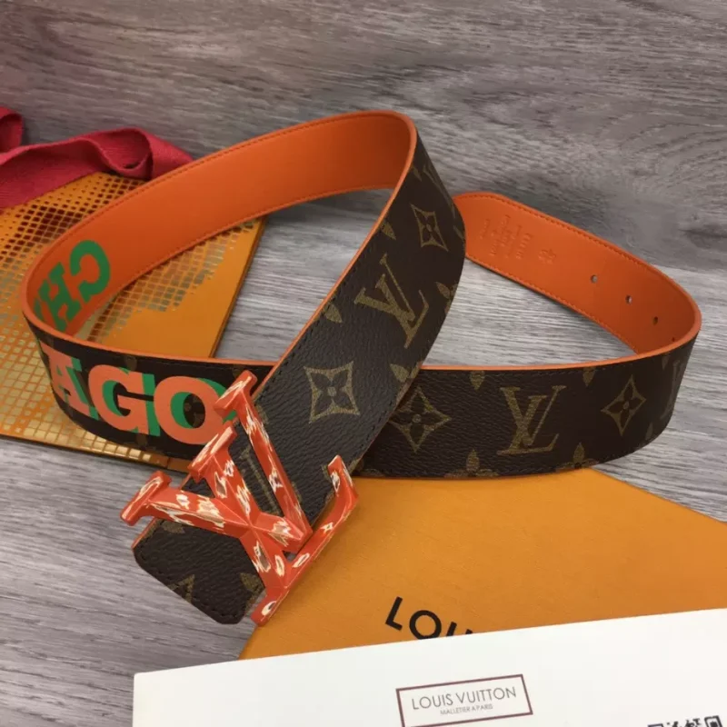 LOUIS VUITTON PYRAMIDE CITIES EXCLUSIVE 40MM REVERSIBLE BELT ¨C B0130 - Image 5