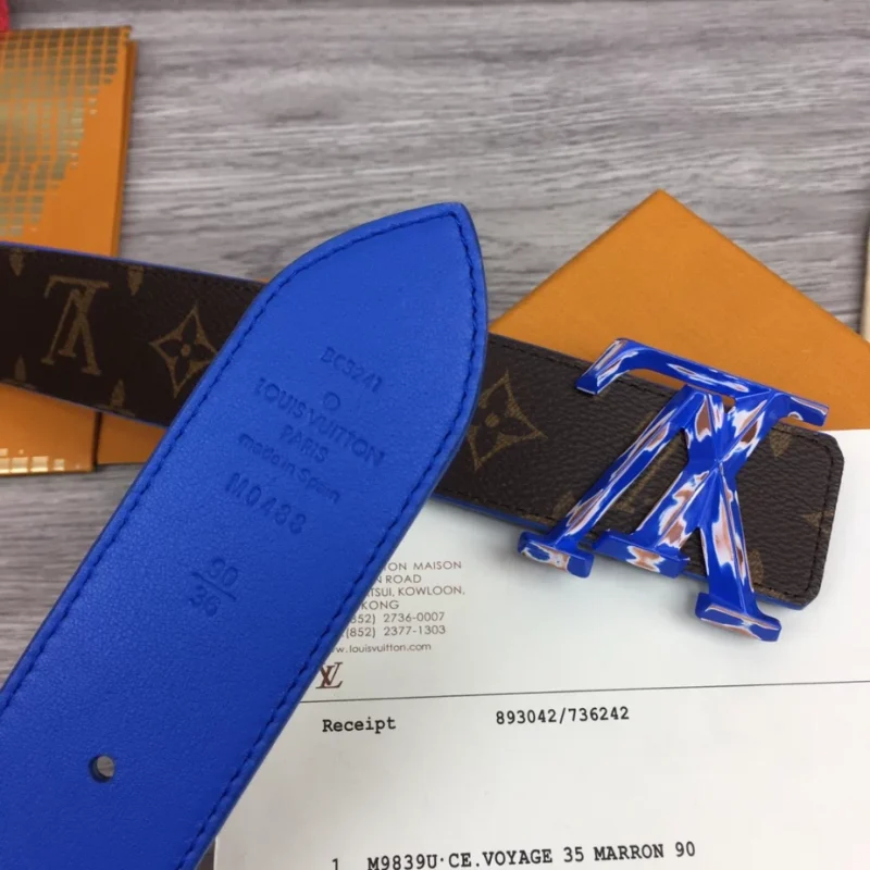 LOUIS VUITTON PYRAMIDE CITIES EXCLUSIVE 40MM REVERSIBLE BELT ¨C B0131 - Image 5