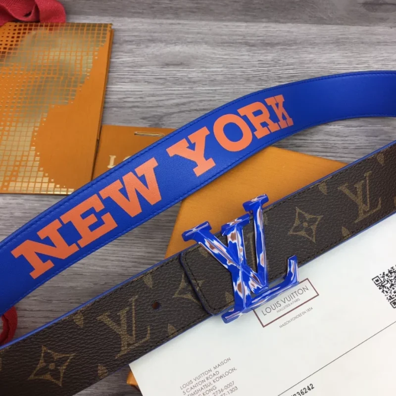 LOUIS VUITTON PYRAMIDE CITIES EXCLUSIVE 40MM REVERSIBLE BELT ¨C B0131 - Image 7