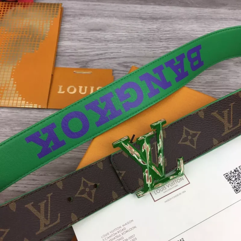 LOUIS VUITTON PYRAMIDE CITIES EXCLUSIVE 40MM REVERSIBLE BELT ¨C B0132 - Image 3