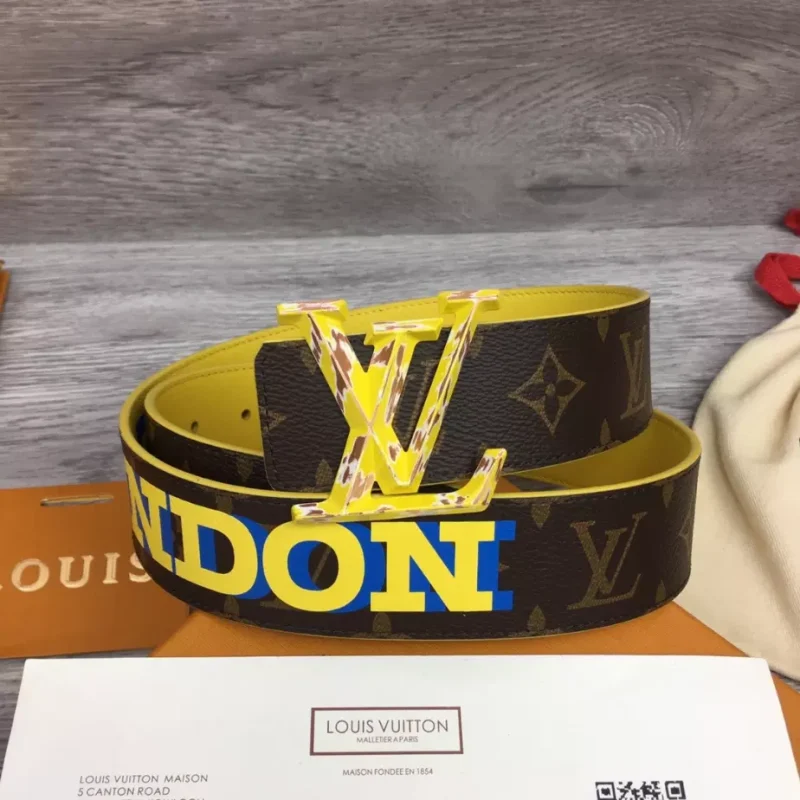 LOUIS VUITTON PYRAMIDE CITIES EXCLUSIVE 40MM REVERSIBLE BELT ¨C B0133 - Image 2