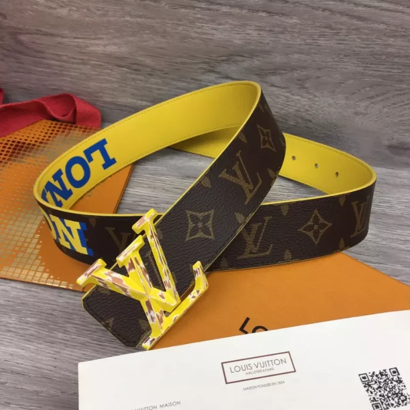 LOUIS VUITTON PYRAMIDE CITIES EXCLUSIVE 40MM REVERSIBLE BELT ¨C B0133 - Image 8