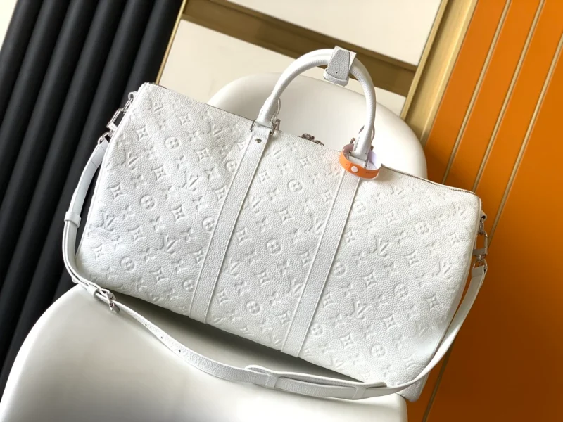 LOUIS VUITTON X YAYOI KUSAMA KEEPALL 50 TAURILLON MONOGRAM – WLM535 - Image 3