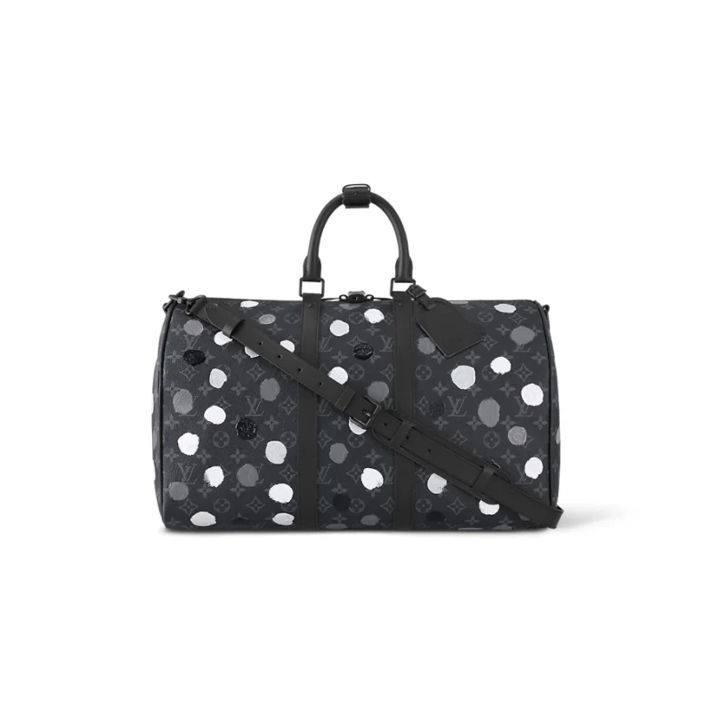 LV X YK BANDOULIÈRE KEEPALL 45 MONOGRAM ECLIPSE CANVAS – WLM548
