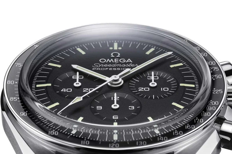 Omega Speedmaster Moonwatch Black Leather Strap 42mm 310.32.42.50.01.002 - Image 8