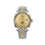 Rolex Sky-Dweller 42mm Two-Tone Yellow Gold Champagne Dial 336933