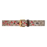 SNAKE PRINT GG SUPREME BELT-B0151