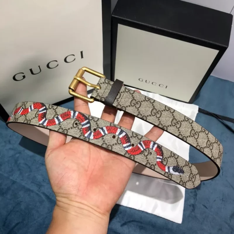 SNAKE PRINT GG SUPREME BELT ¨C B0151 - Image 2