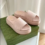 WOMEN¡¯S JUMBO GG PLATFORM SLIDE SANDAL ¨C GCS21