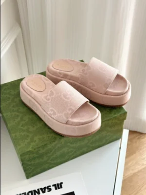 WOMEN¡¯S JUMBO GG PLATFORM SLIDE SANDAL ¨C GCS21