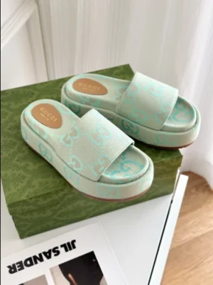 WOMEN¡¯S JUMBO GG PLATFORM SLIDE SANDAL ¨C GCS22