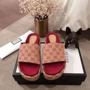 ?WOMEN¡¯S PLATFROM SLIDE SANDALS ¨C GCS12