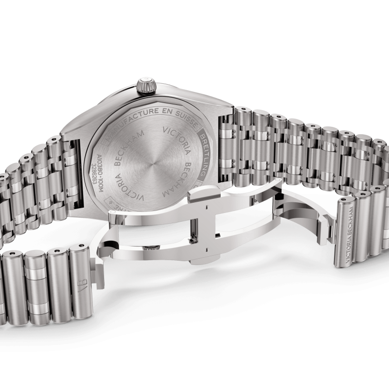 Breitling Chronomat Automatic 36 Victoria Beckham, Stainless steel and Diamonds, Ref# A103801A1G1A1, Unworn 2024 - Image 5