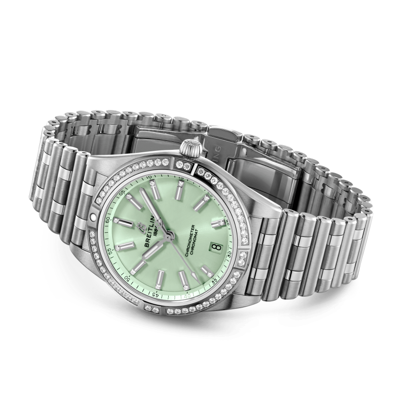 Breitling Chronomat Automatic 36, Ladies watch, Ref# A10380591L1A1 - Image 3
